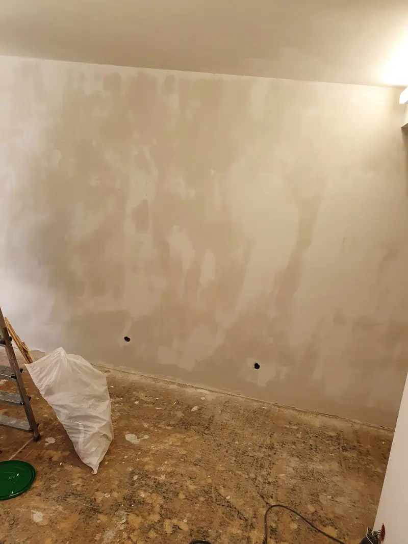 Ratissage & enduits — chantier réalisé par IR Concept Rénov